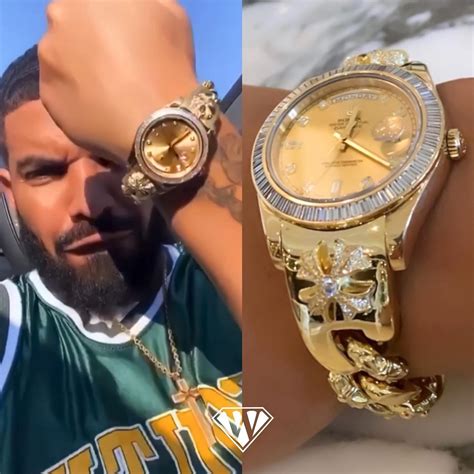 chrome hearts rolex watch|drake rolex jade.